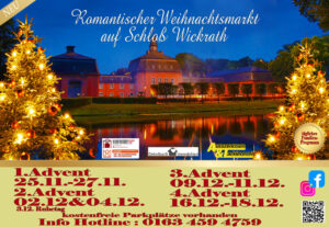Weihnachtsmarkt "Schloss Wickrath" @ Wickrather Schlosspark